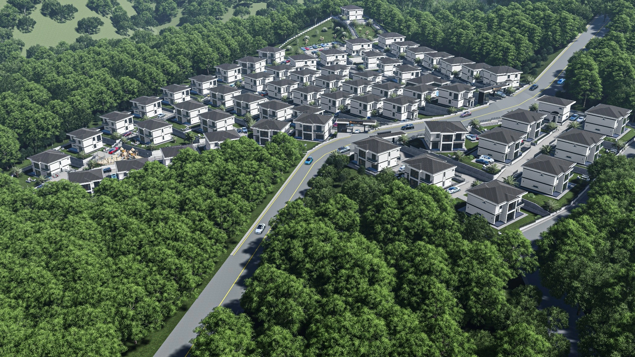 Perla Land masterplan view
