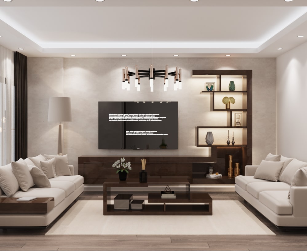 La Vida City living room